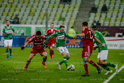 Gdansk. PGE Arena. Mecz o mistrzostwo Ekstraklasy....