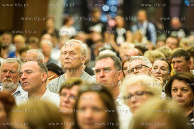 Gdansk. Europejskie Centrum Solidarnosci. Spotkanie...
