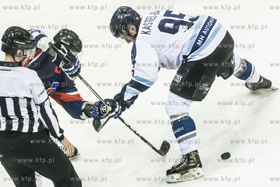 Gdańsk. Hala Oliwia. Polska Hokej Liga. Mecz o utrzymanie...