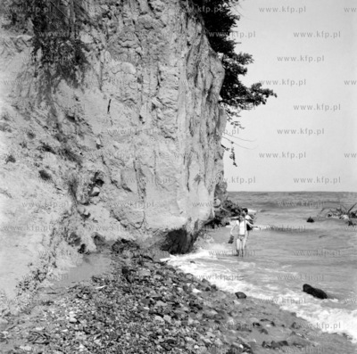 Gdynia Orlowo, klif. 1967 
z0000025 
Fot. Zbigniew...