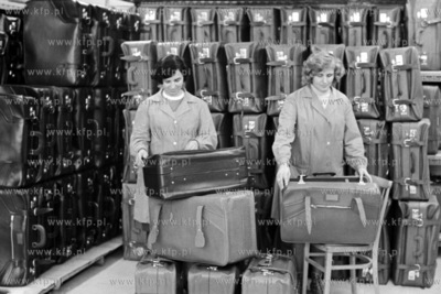 Linia produkcyjna Spółdzielni Pracy Plastyk w Elblągu....