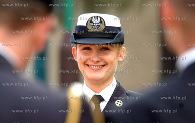 Uroczyste slubowanie studentow Akademii Marynarki Wojennej...