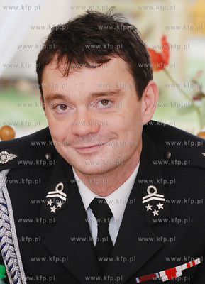 Michal Kulig - komendant Ochotniczej Strazy Pozarnej...