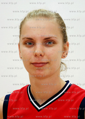 Siatkarki druzyny TPS - EC Wybrzeze Rumia. Nz Nr 12....