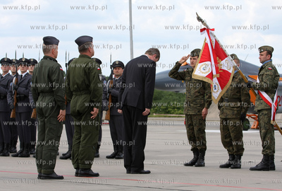 Królewo Malborskie, 22 Baza Lotnicza. Uroczystosc...