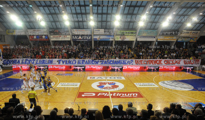 Krakow. Mecz ekstraklasy koszykarek
Wisla Can-Pack...