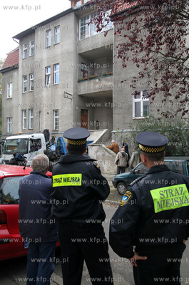 Sopot. W nocy 12.10.2010 wybuchl pozar na poddaszu...
