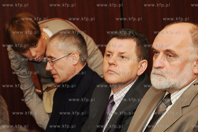 Konferencja prasowa informujaca o rozpoczeciu modernizacji...