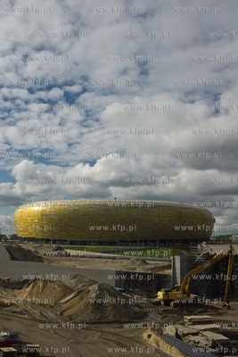 Gdansk stadion po przejeciu przez UEFA na Euro 2012...
