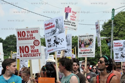 Chicago. Manifestacja przedstawicieli ruchu Okupuj...