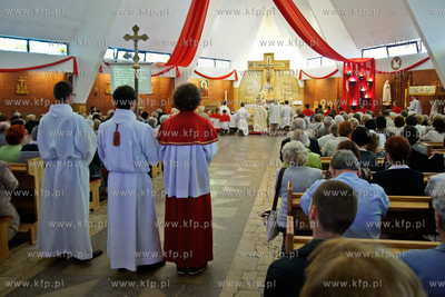 Procesja Bozego Ciala parafii sw. Maksymiliana Kolbe...