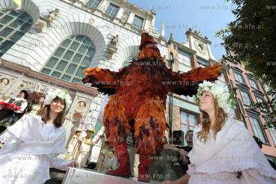 Otwarcie 753 Jarmarku św. Dominika w Gdansku. 27.07.2013...