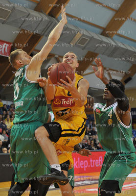 Sopot. Hala 100 lecia Sopotu. Mecz pomiedzy Trefl Sopot...