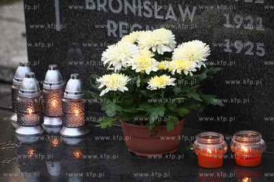 Na cmentarzu parafialnym przy ul. Owsianej w Gdyni...