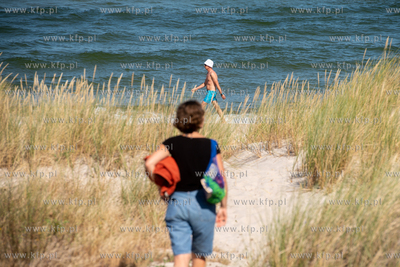 Wakacje na Helu. 06.08.2024. Fot. Konrad Kosycarz /...