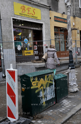 Remont i rewitalizacja ulicy Wajdeloty w Gdansku Wrzeszczu....
