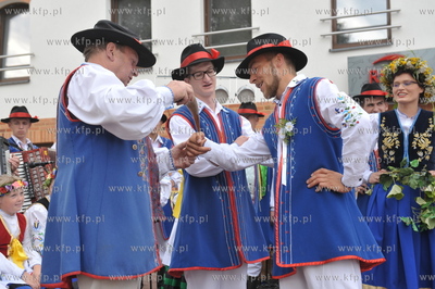 Chmielno. Kaszuby. Inscenizacja wesela kaszubskiego...