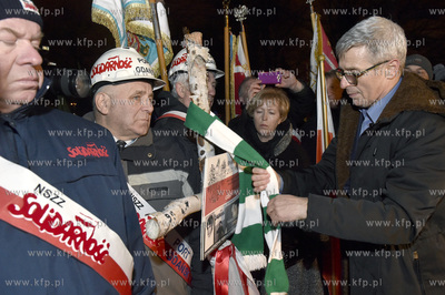 Uroczystości odsłonięcia pomnika Antoniego Browarczyka...