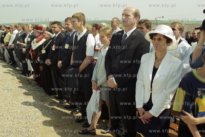 Papież Jan Paweł II w Pelplinie. Msza święta. Nz...