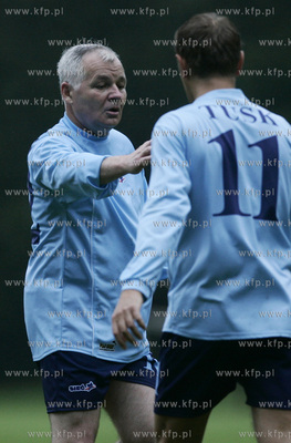 Sopot. Mecz reprezenacji Sopotu z druzyna Orange. nz...