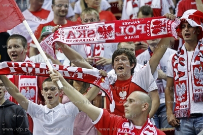 Ergo Arena. Mecz eliminacyjny do mistrzostw europy...