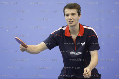 Tenisista stolowy Patryk Zatowka.
17.11.2014
fot....