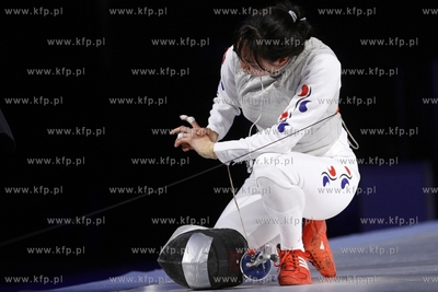Gdańsk. Hala AWFiS. Puchar Świata we Florecie Kobiet...