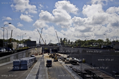 Gdańsk. Budowa tunelu pod Martwą Wisłą.
13.08.2015
fot....