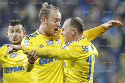 Lotto Ekstraklasa. Mecz Arka Gdynia - Jagiellonia Białystok.....