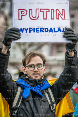 Sopot: Solidarnie z Ukrainą. Wiec poparcia dla narodu...