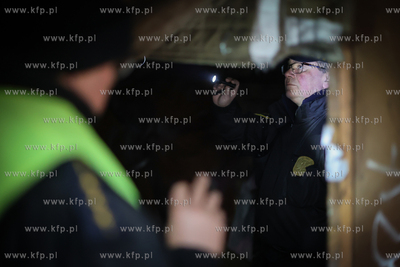 Zimowy patrol gdańskiej Straży Miejskiej polegający...