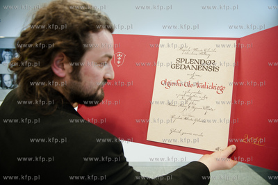 Gdansk. Teatr Wybrzeze. Uroczystosc wreczenia nagrod...