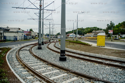 Gdansk. Siedlce. Ostatnie dni budowy linii tramwajowej...