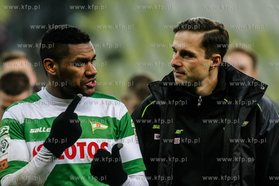 Stadion Energa Gdansk. Mecz o mistrzostwo Ekstraklasy....