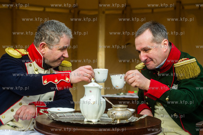 Tczew. Plac Hallera. Piata inscenizacja historyczna...
