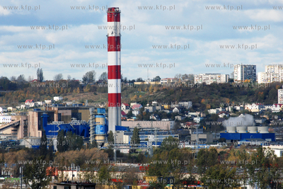 Panorama Gdyni. Nz. Elektrocieplownia
02.11.2006
Fot....
