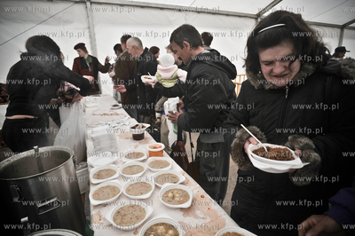 Wielka Sobota w Gdansku z tej okazji na Targu Weglowym...