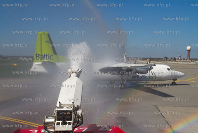 Gdansk. Lech Walesa Airport. Otwarcie nowego połaczenia...