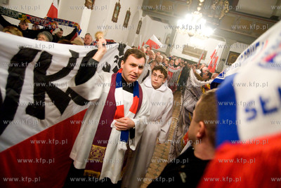 Dzien Pamieci Zolnierzy Wykletych. Kibice Gryfa Slupsk...