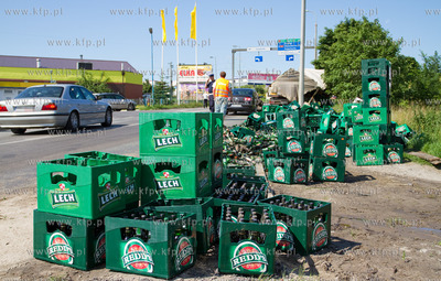 W Gdansku na skrzyzowaniu ul. Jabloniowej i Kartuskiej...