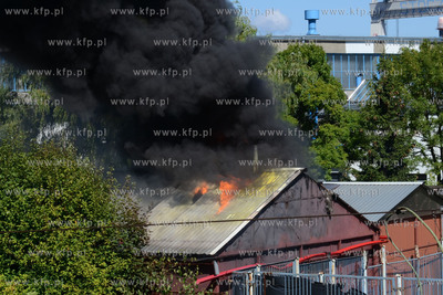 Pozar w Gdyni Grabowku. 26.08.2013 fot. Andrzej J....