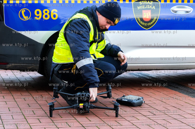 Funkcjonariusz Straży Miejskiej w Pruszczu Gdańskim...