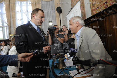 Sesja Rady Miasta Sopotu. Spotkanie dotyczylo glownie...