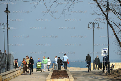Wiosna na plazy w Gdansku Brzeznie.26.03.2010fot....