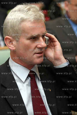 Michal Listkiewicz - prezes PZPN. 24.11.2003 fot. Wojtek...
