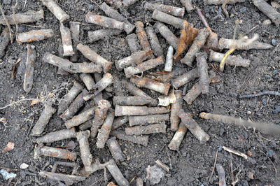 Poszukiwania przez firme Explosive niewybuchow i niewypalow...