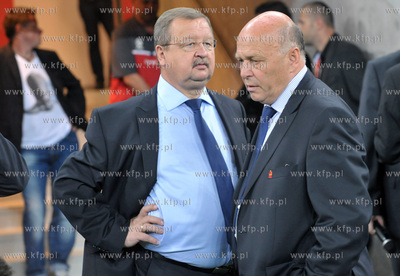 Gdansk. Stadion pilkarski PGE Arena. Mecz towarzyski...