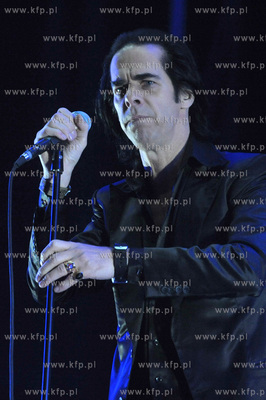 Heineken Open'er Festival w Gdyni. Nz. Nick Cave 04.07.2013...