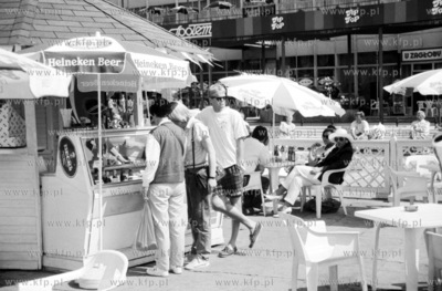 Sopot. Ogrodek gastronomiczny na Monte Cassino. 26.06.1992...