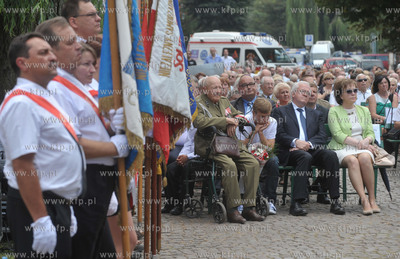 Gdansk. Plac Obronców Poczty Polskiej w Gdansku. Uroczystosci...